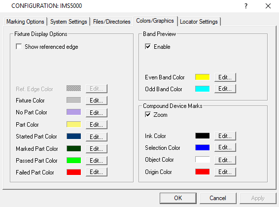 IMS5000 Files Window