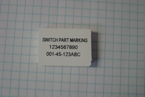 Electronic Part Marking – A-A-208 – Inkjet Marking #42